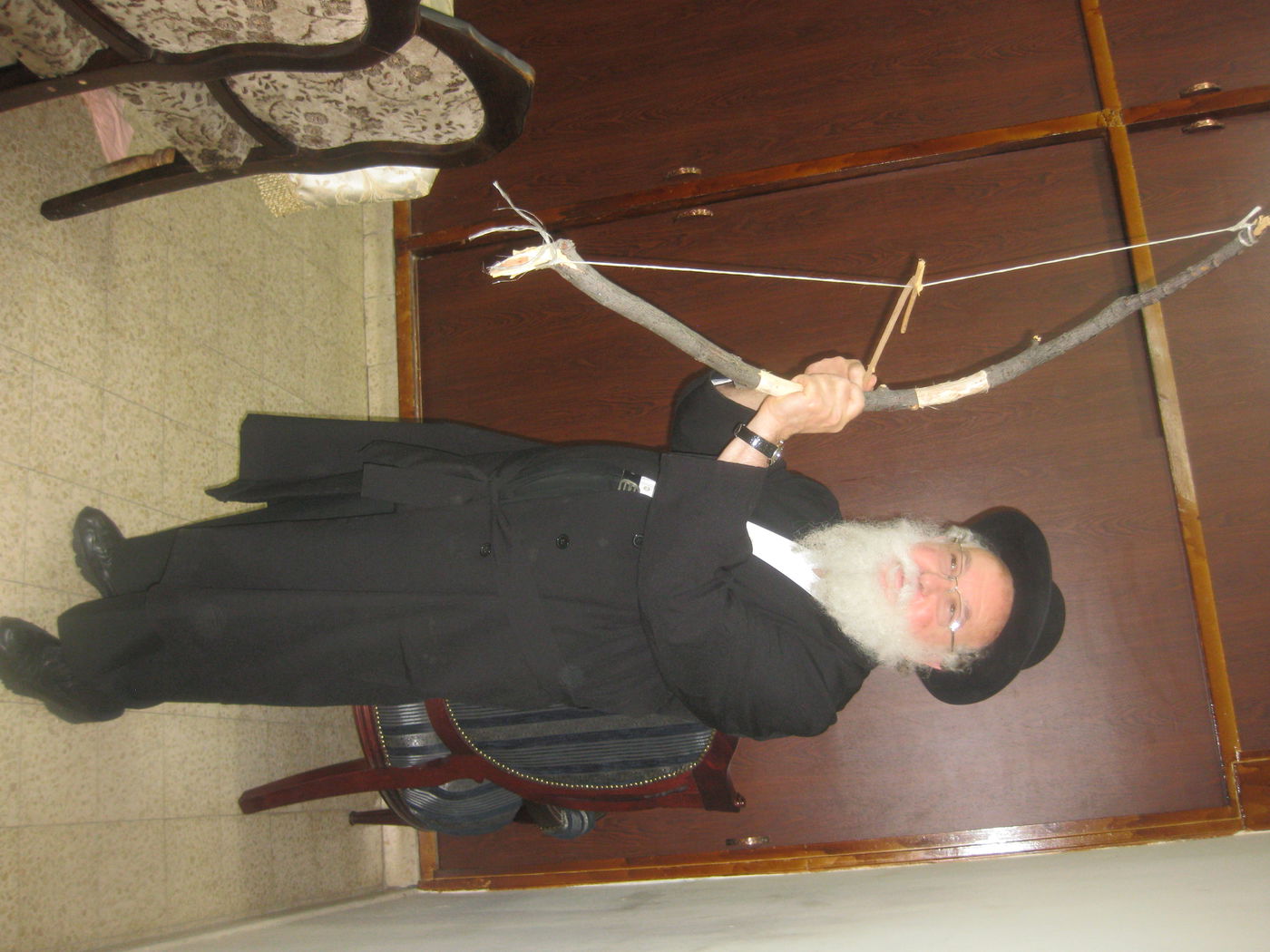 צפו: ה'חץ וקשת' של הרבי מספינקא