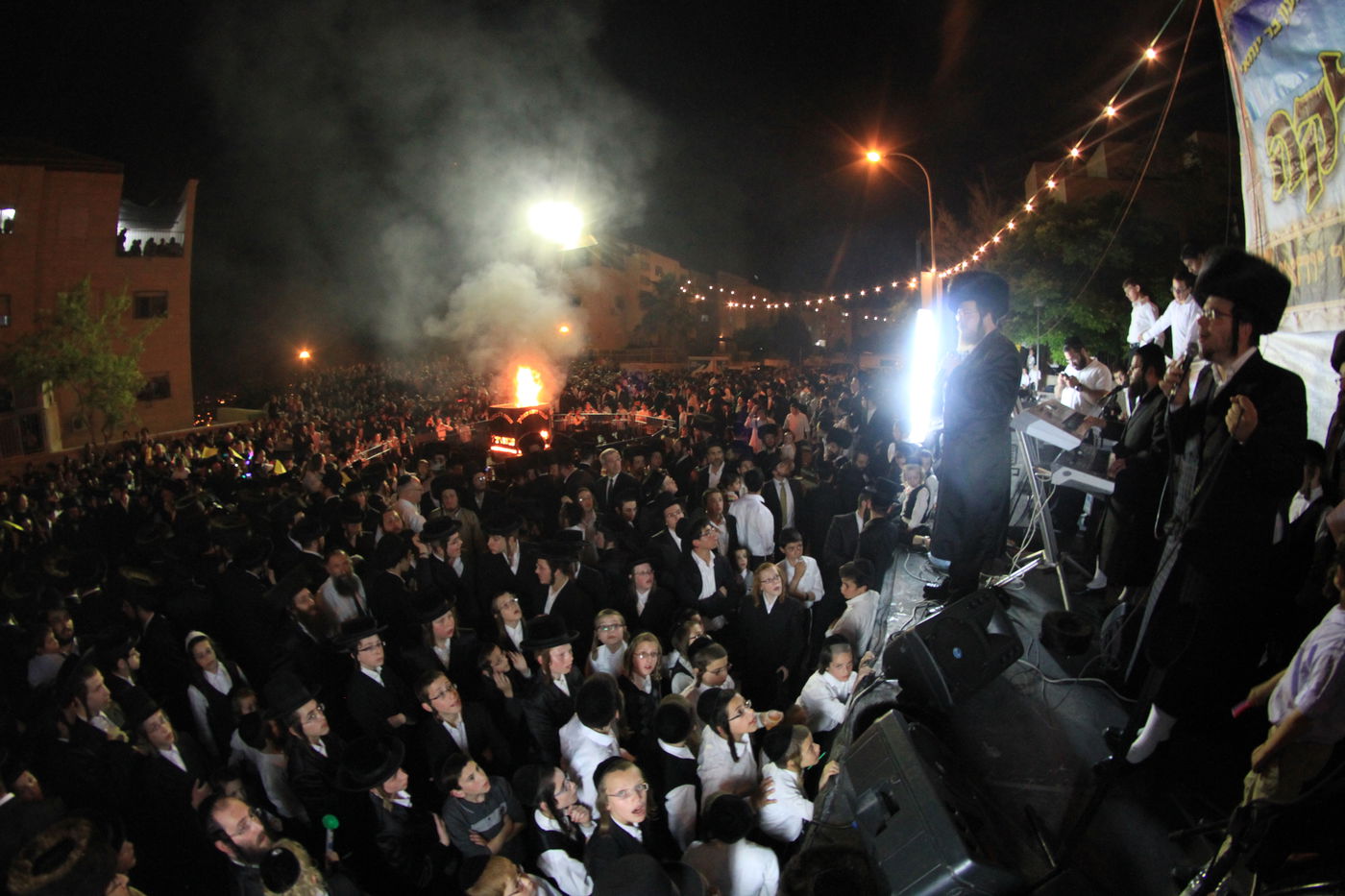 ל"ג בעומר בשכונת ריב"ל בבית שמש • תיעוד