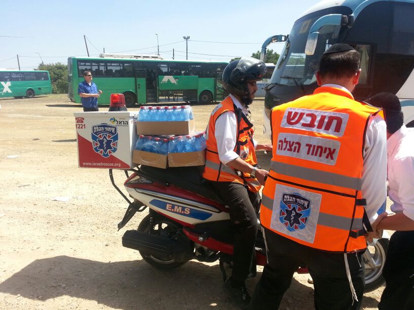 "איחוד הצלה" מסייע לתקועים במירון