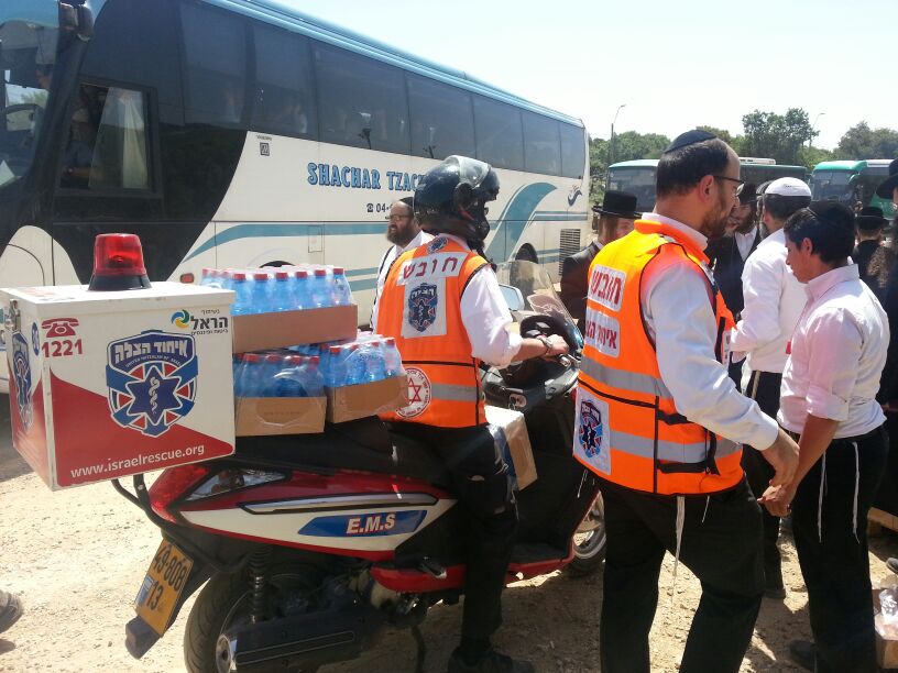 "איחוד הצלה" מסייע לתקועים במירון