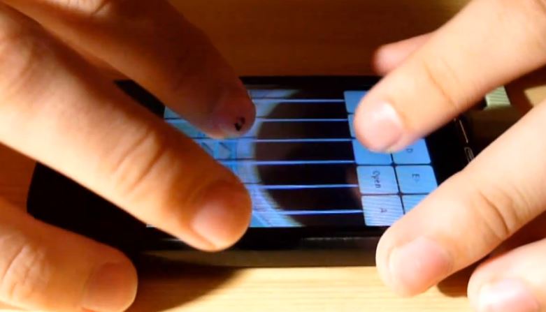 אפליקציית ה-Guitar Solo Lite