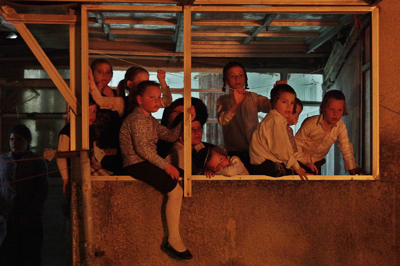 חגיגות ל"ג בעומר בשכונת מאה שערים בירושלים • צפו