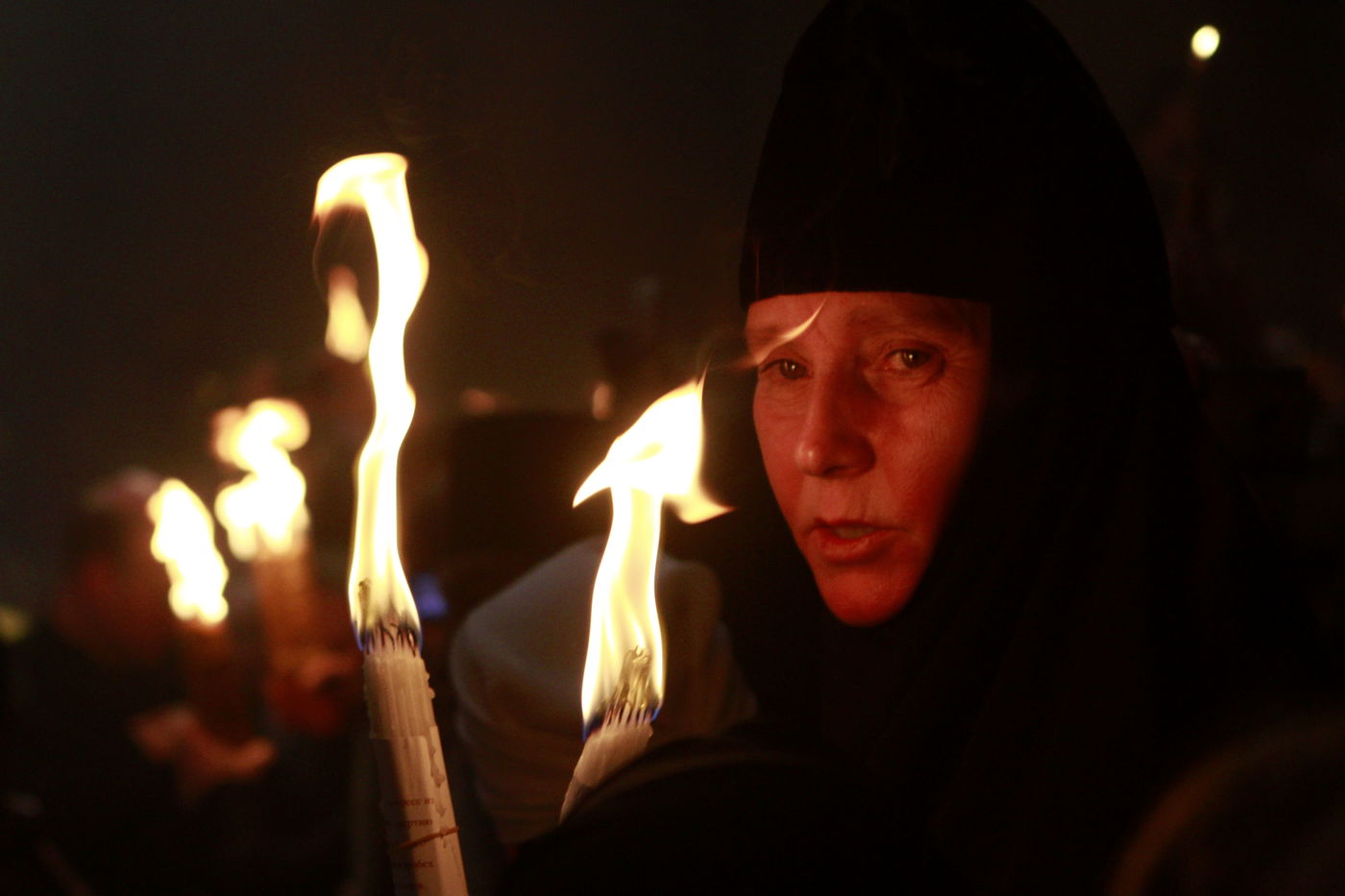 שבת האור בשנה שעברה