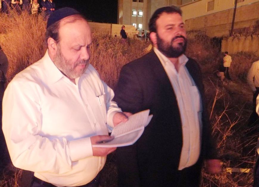 נמשחת אשריך. אזולאי באשדוד