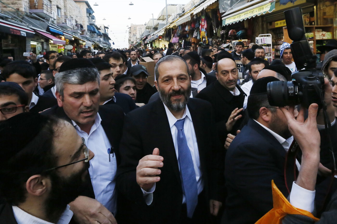 "חרשתי את השטח", אריה דרעי בסיור ערב הבחירות