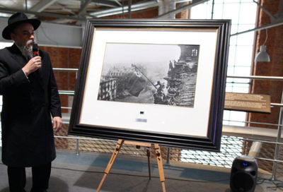 התמונה ההיסטורית שהוצגה ברוסיה