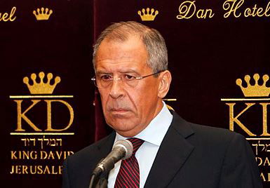 שר החוץ הרוסי סרגיי לברוב