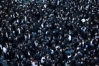 ההפגנה נגד גיוס חרדים בשבוע שעבר