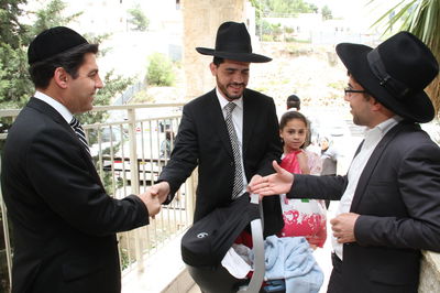 קורת רוח: מרן הרב עובדיה יוסף בברית לנינו