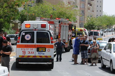 זירת הטבח בבאר שבע