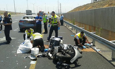 זירת התאונה, הבוקר