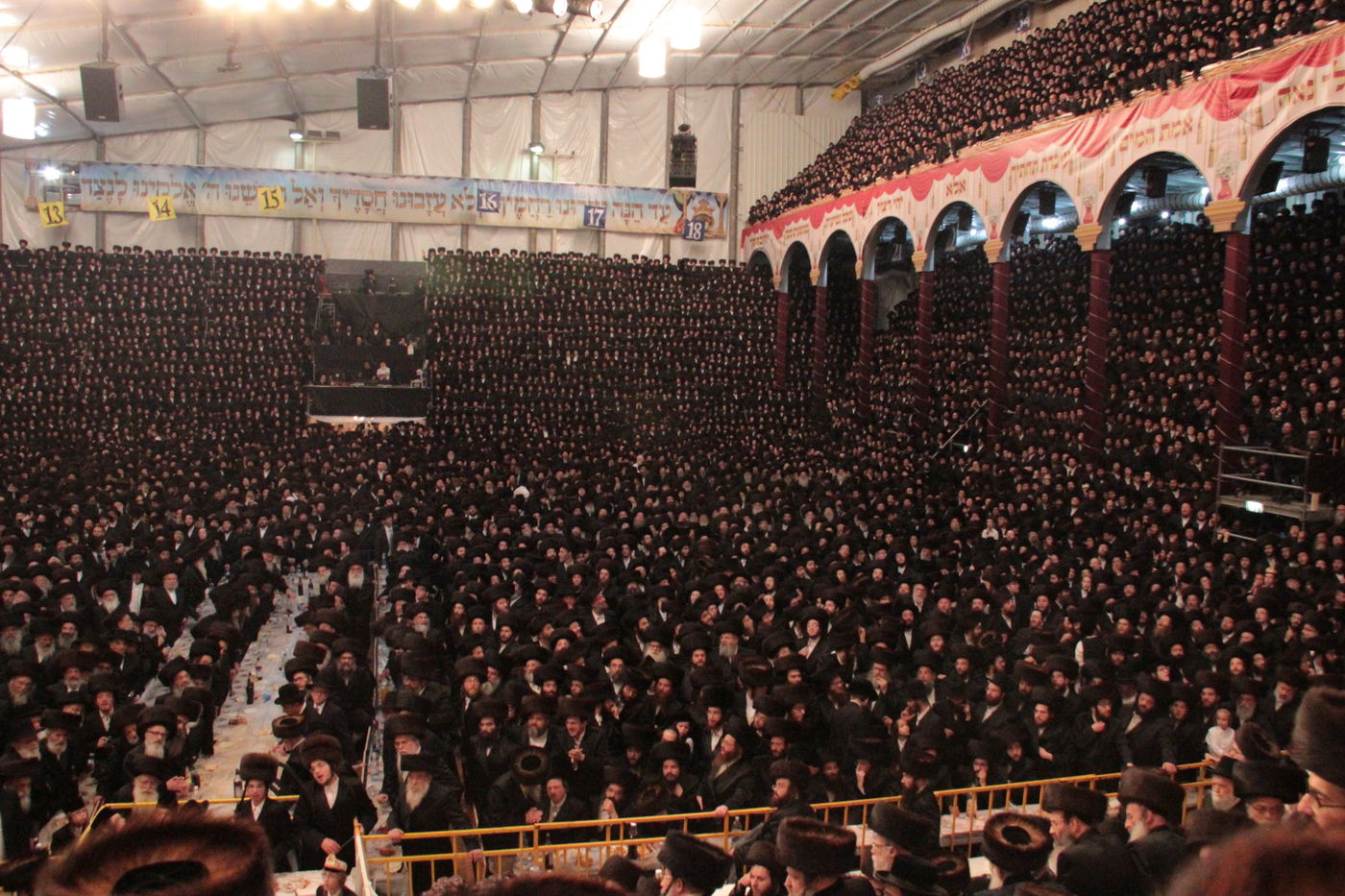 לצד גדולי ישראל: רבבות חגגו עם הנסיך מבעלזא