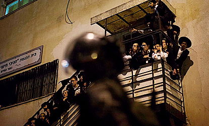 כוחות משטרה במאה שערים בשבוע שעבר