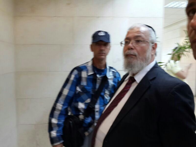 יצחק עידן בדרך להארכת מעצר, היום