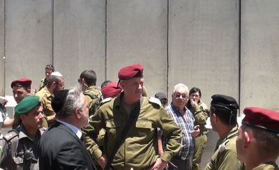 הרמטכ"ל בני גנץ  ערך סיור ביטחוני מיוחד בקבר רחל