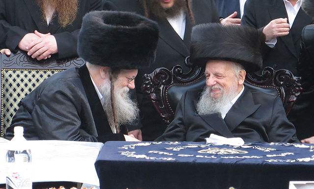 שמחת החאלקה לנין האדמו"ר מסערט ויז'ניץ ונכד האדמו"ר ממודז'יץ