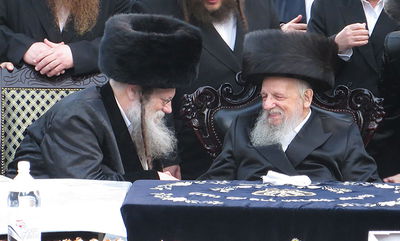 שמחת החאלקה לנין האדמו"ר מסערט ויז'ניץ ונכד האדמו"ר ממודז'יץ