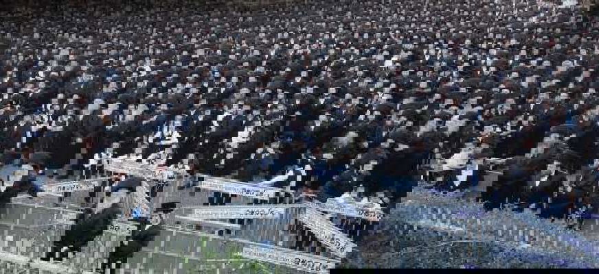 צפו בגלריה: חופת נכדת הרבי מצאנז