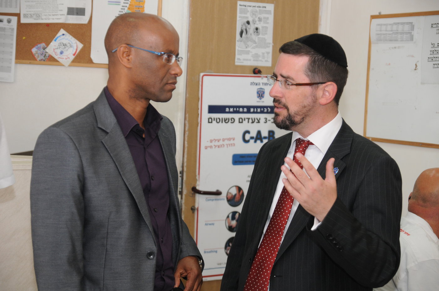 ח"כ סולומון באיחוד הצלה: "אנחנו לא שונאים חרדים"