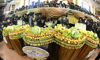 גלרית ענק • חתונת בית צאנז ומעמד ה'מצווה טאנץ'