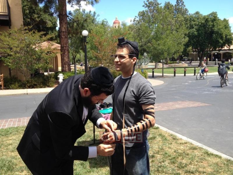 חב"ד מציגה: רוצים לצפות במשקפי google Glass? תניחו תפילין