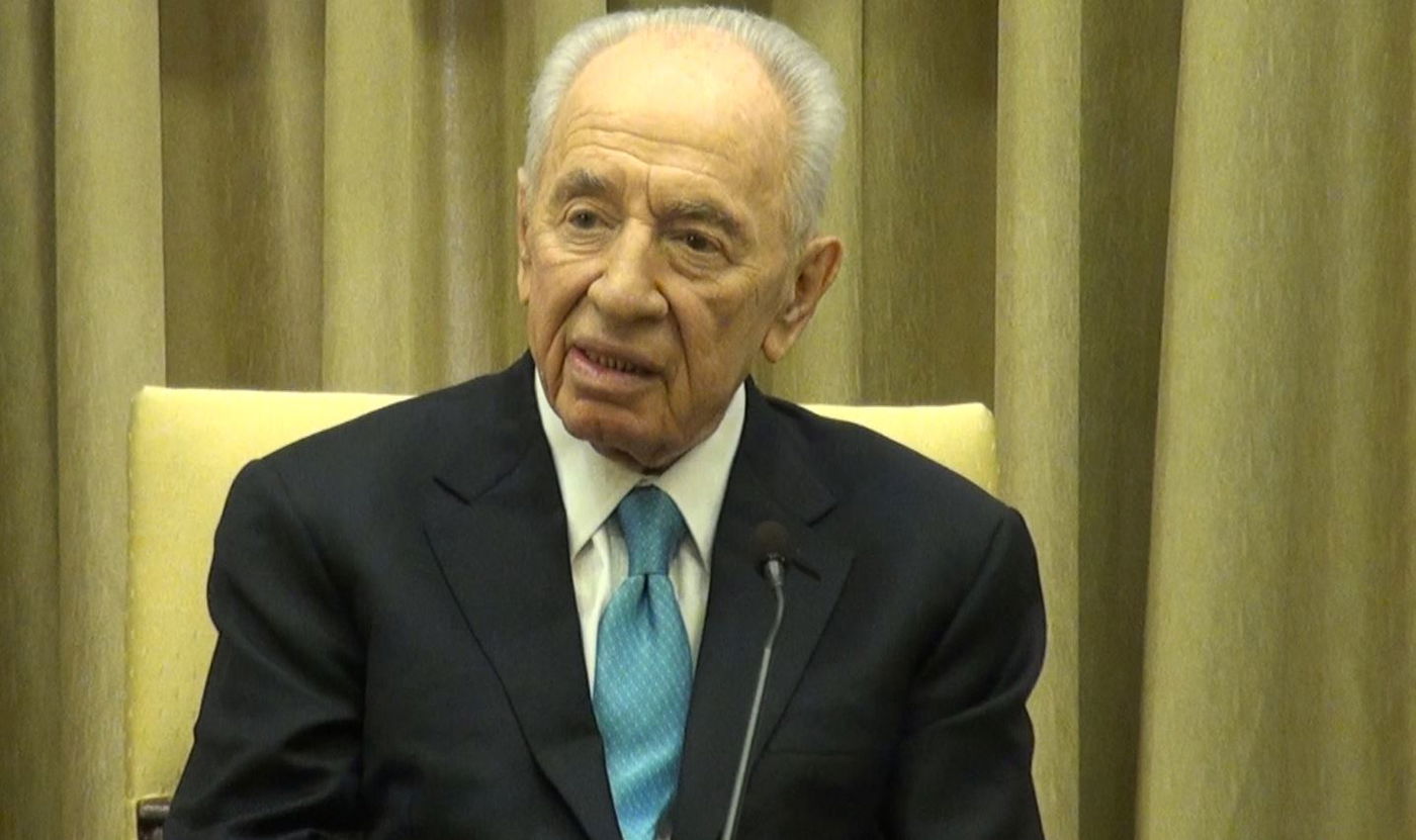 "אשתדל למנוע את המריבה ולהגיע בהבנה" הנשיא פרס, היום