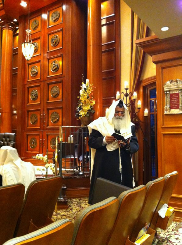 הגיע לפולרידה. הרב אברג'ל