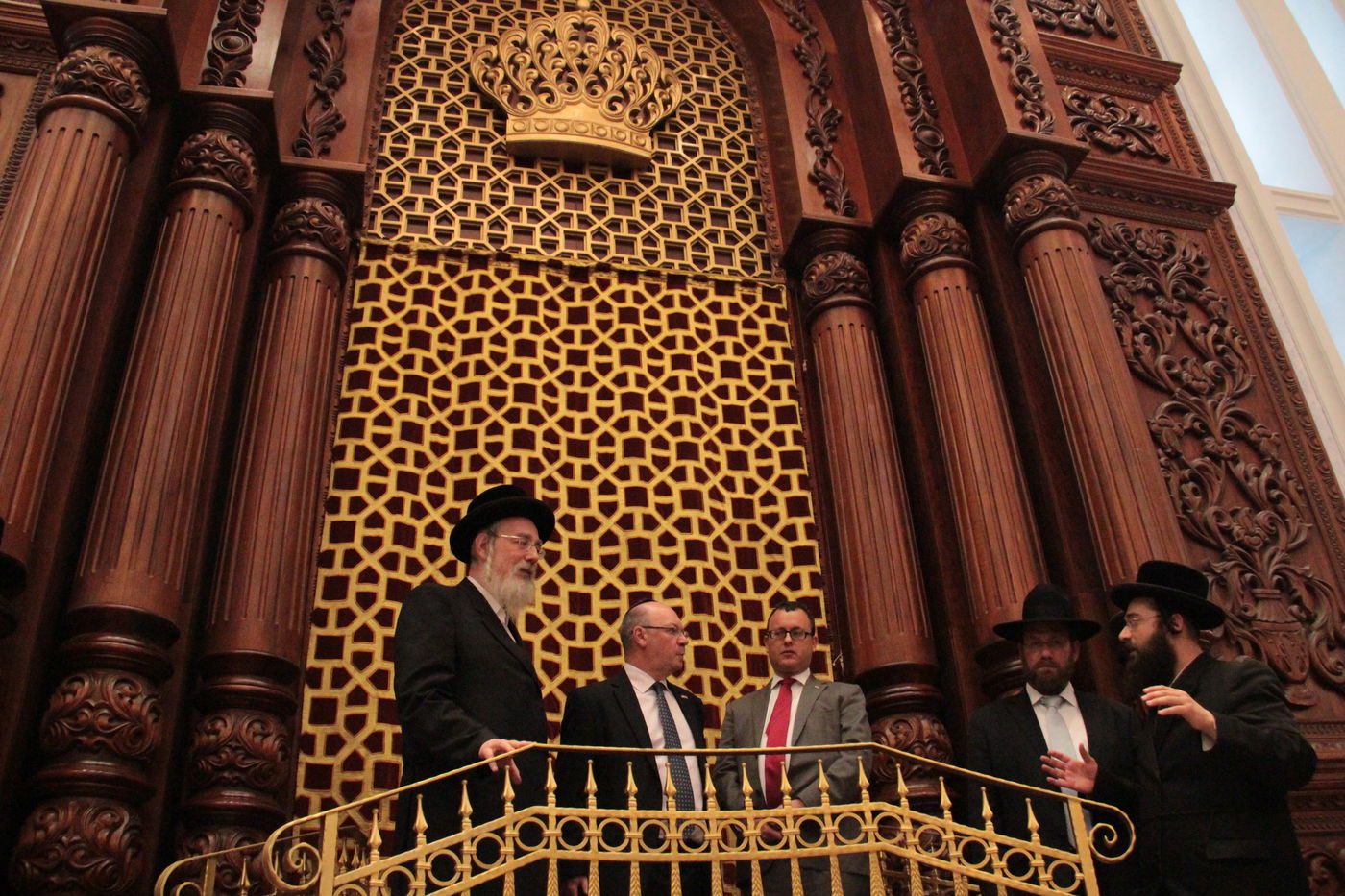 צפו בתיעוד: סגן שר החוץ הבריטי נועד עם האדמו"ר מבעלזא