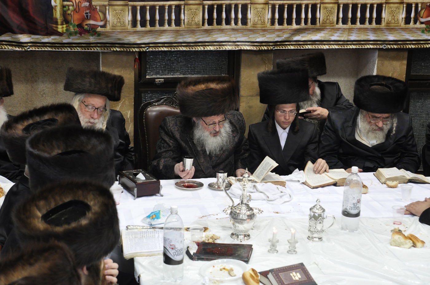 גלריה: הרבי מספינקא בביקורו בישראל