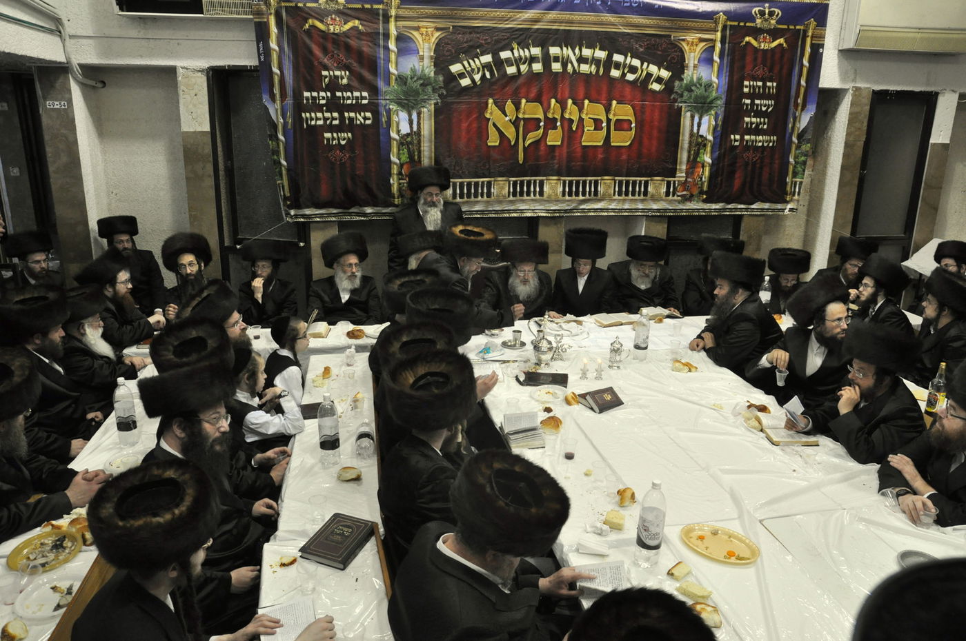 גלריה: הרבי מספינקא בביקורו בישראל