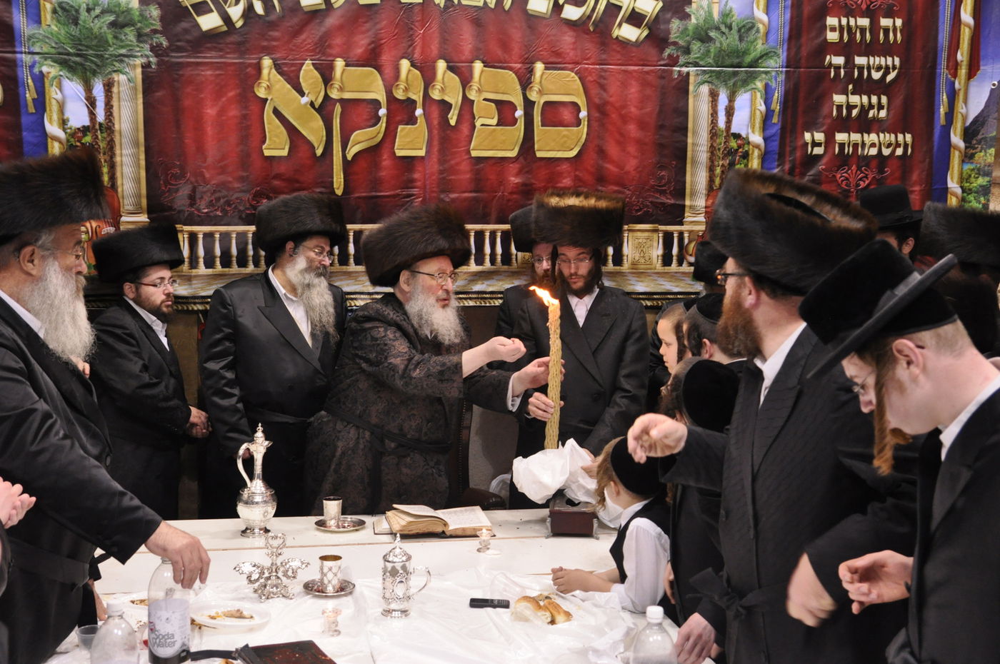 גלריה: הרבי מספינקא בביקורו בישראל