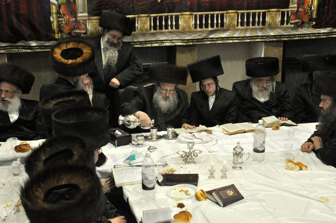 גלריה: הרבי מספינקא בביקורו בישראל