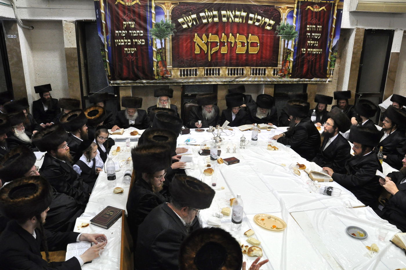 גלריה: הרבי מספינקא בביקורו בישראל