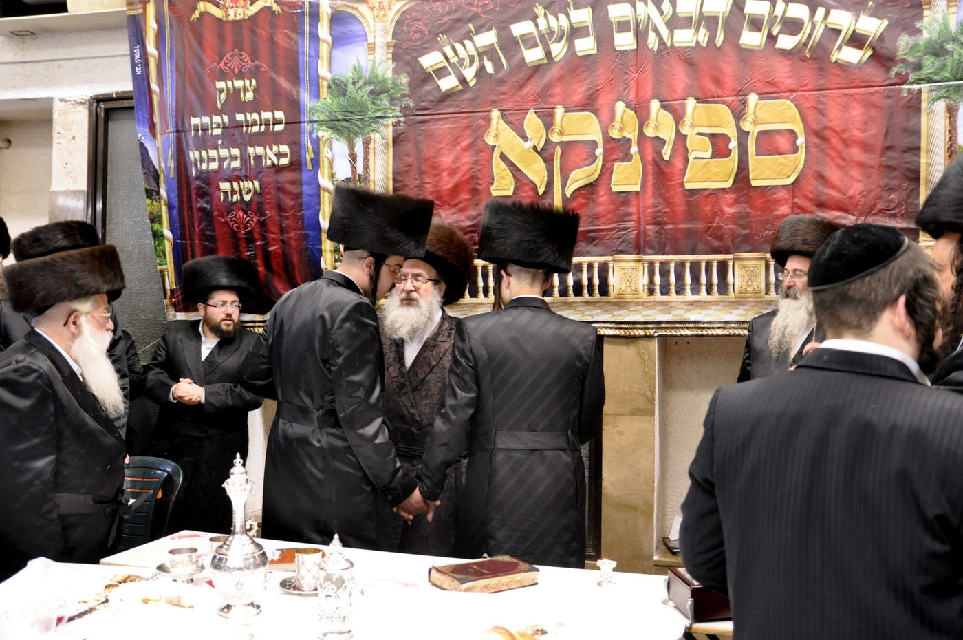 גלריה: הרבי מספינקא בביקורו בישראל