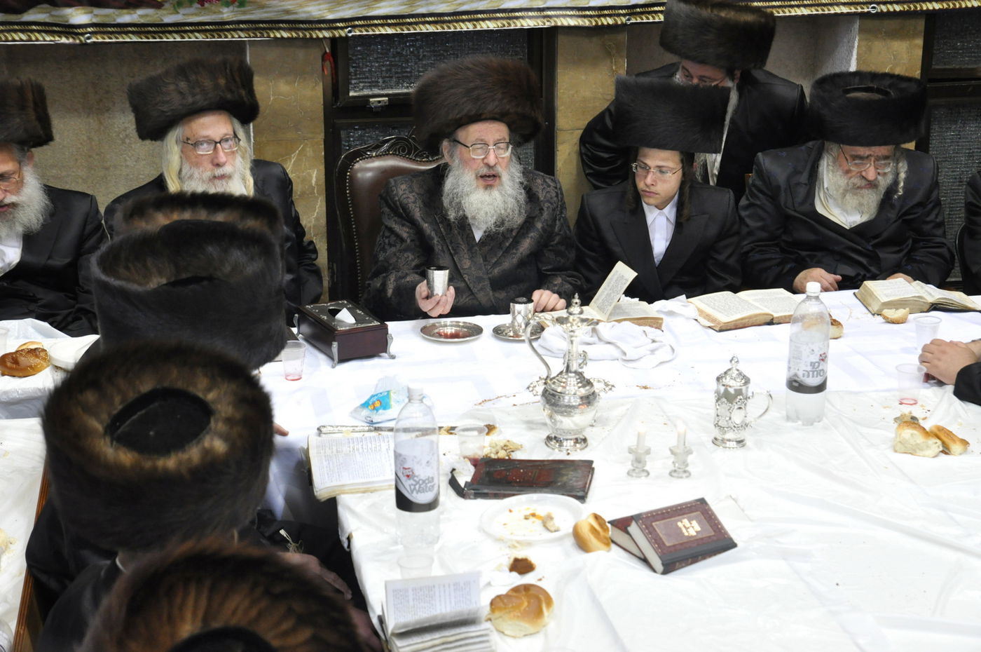 גלריה: הרבי מספינקא בביקורו בישראל