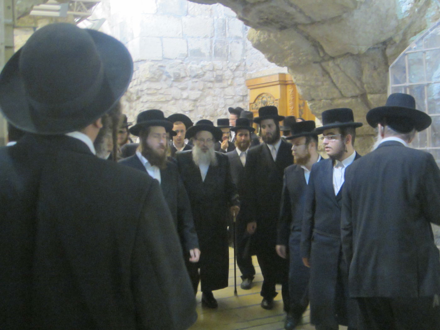 גלריה: הרבי מספינקא בביקורו בישראל