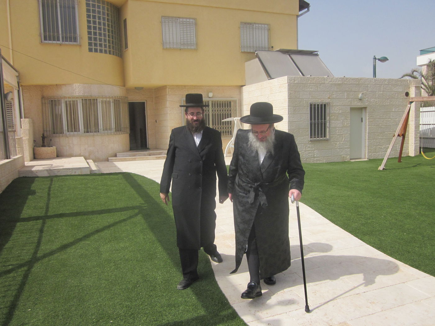 גלריה: הרבי מספינקא בביקורו בישראל