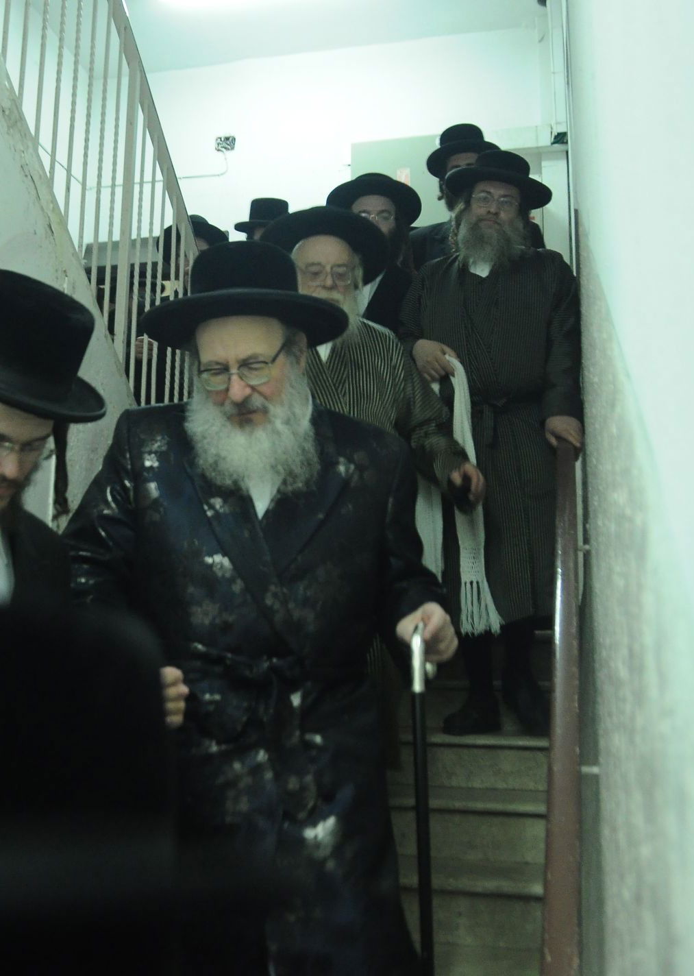 גלריה: הרבי מספינקא בביקורו בישראל