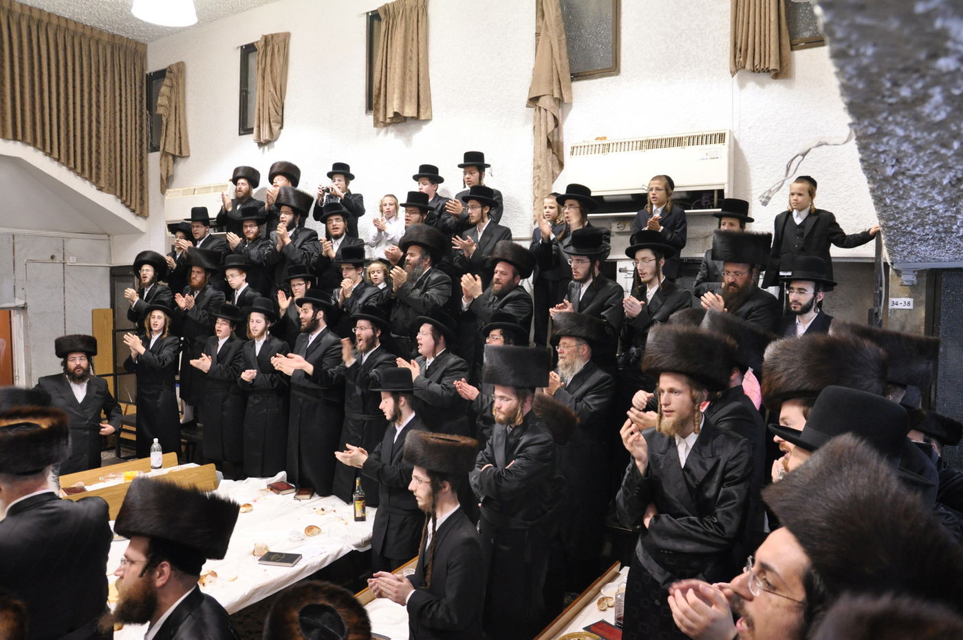 גלריה: הרבי מספינקא בביקורו בישראל