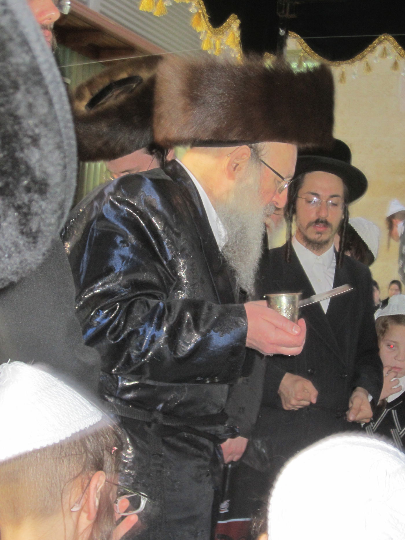 גלריה: הרבי מספינקא בביקורו בישראל