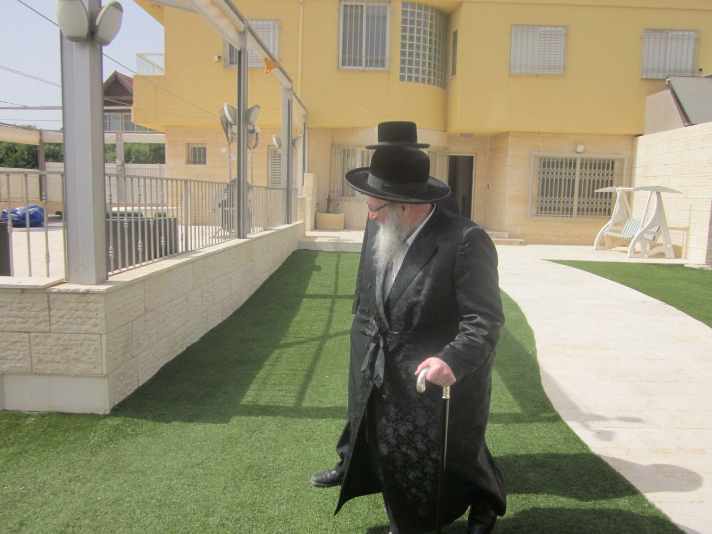 גלריה: הרבי מספינקא בביקורו בישראל