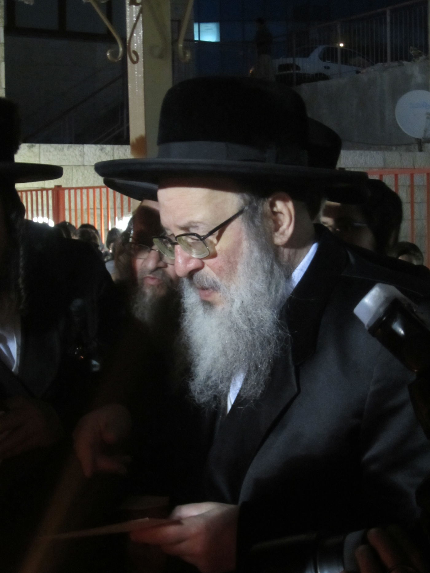 גלריה: הרבי מספינקא בביקורו בישראל