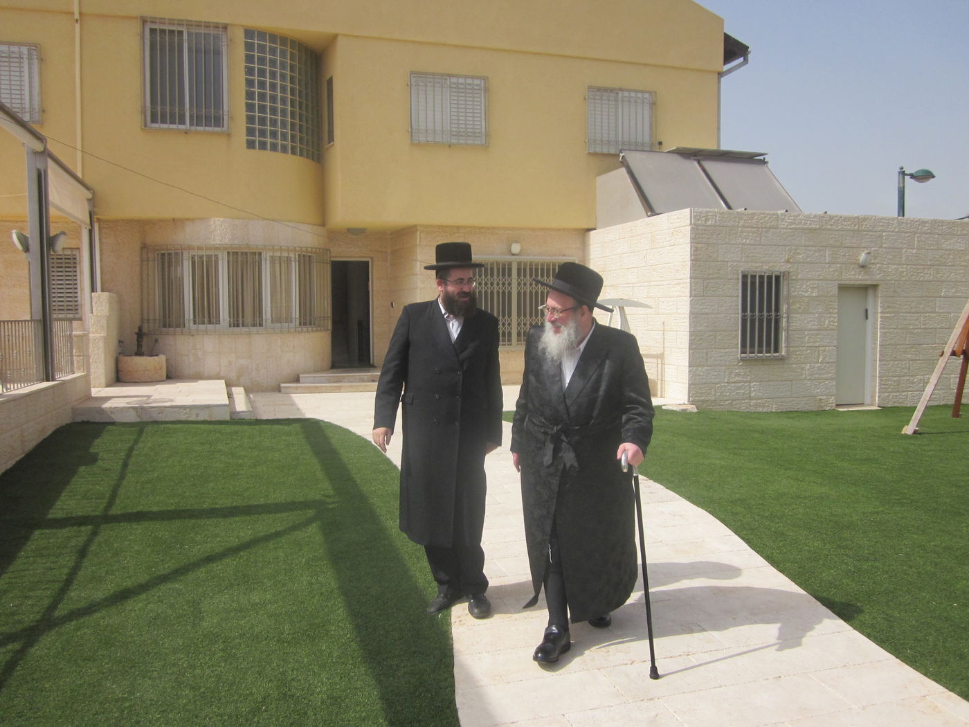 גלריה: הרבי מספינקא בביקורו בישראל