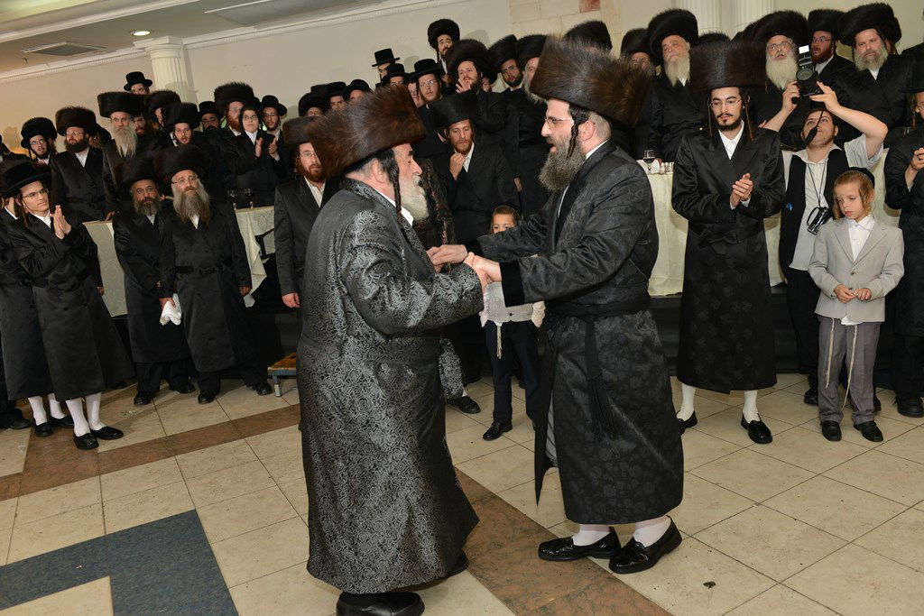 נישואי נכדת הרבי מנדבורנה זצ"ל • גלריה