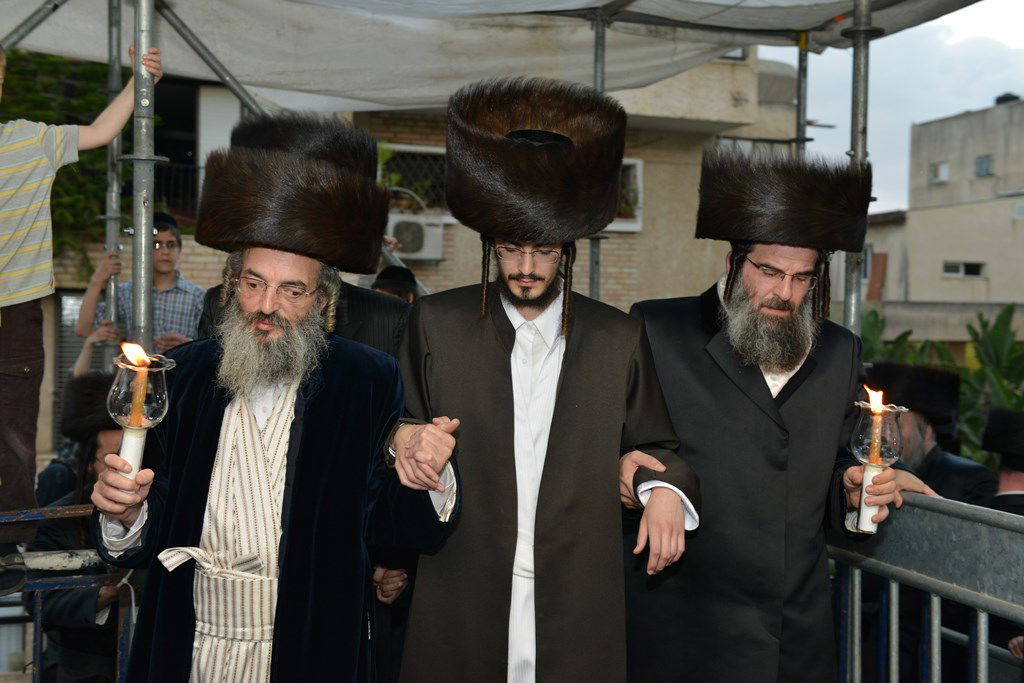 נישואי נכדת הרבי מנדבורנה זצ"ל • גלריה