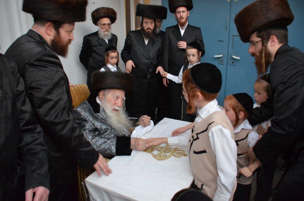 מצהלות חתנים: חתונת נכד האדמו"ר מערלוי • צפו