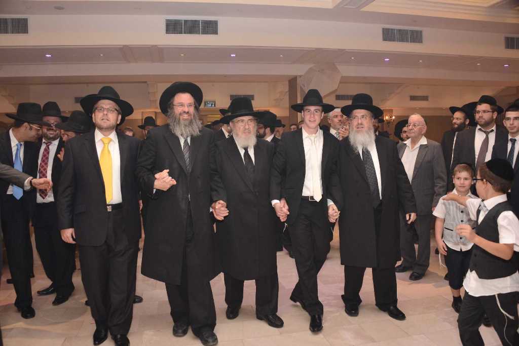 חתונת נכד הגאון רבי ברוך מרדכי אזרחי • גלריה