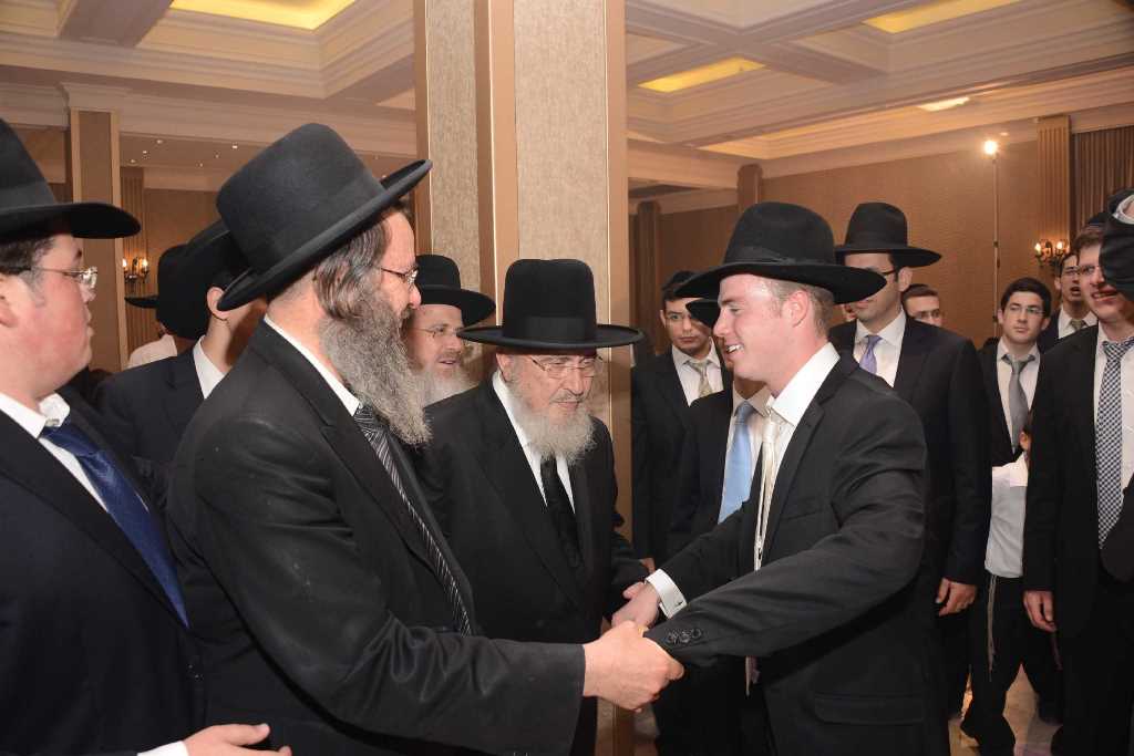 חתונת נכד הגאון רבי ברוך מרדכי אזרחי • גלריה