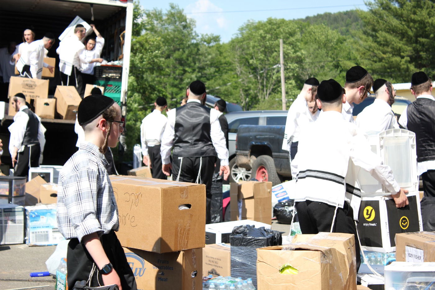 החרדים של אמריקה יוצאים לקאנטרי • גלרית ענק