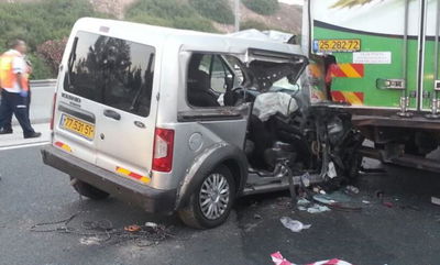 זירת התאונה, הבוקר